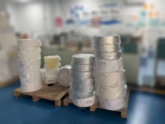แมทเงิน PET PVC ติดกันเองสติ๊กเกอร์กระดาษม้วนปกติติด