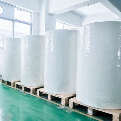 วัสดุเครื่องหมาย 80gsm กระดาษเคลือบด้วยกระดาษกระจกสีขาวและความแน่นอย่างแข็งแรง