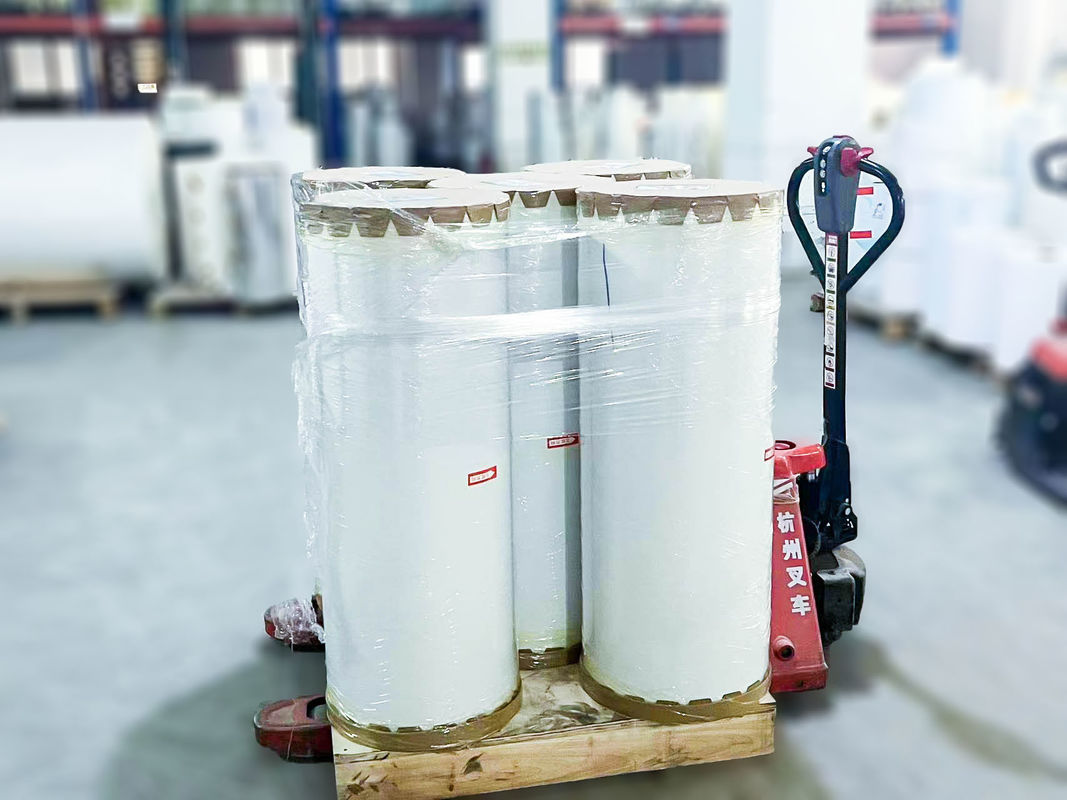 สีอัคริลิกใส สีสติกเกม แบบสติกเกอร์สติกเกอร์กระดาษม้วน สีขาวสดใส PVC